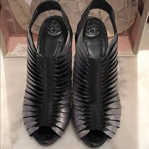 Elegant Silver High Heels